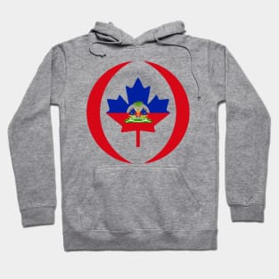 Canadian Haitian Multinational Patriot Flag Series Hoodie